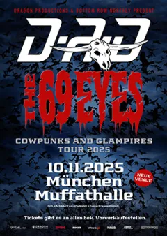 Bild zum Event 'D-A-D & The 69 Eyes'