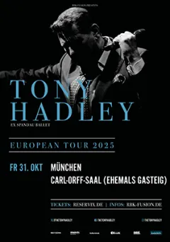 Bild zur Veranstaltung TONY HADLEY