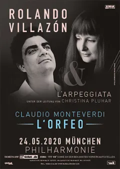 Bild zum Event 'abgesagt / ROLANDO VILLAZÓN & L'ARPEGGIATA'
