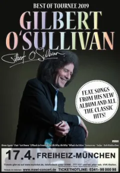 Bild zum Event 'GILBERT O'SULLIVAN'