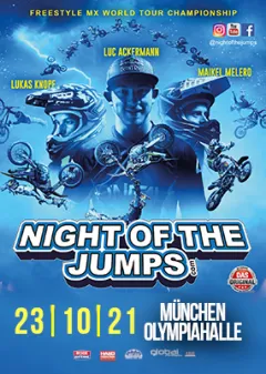 Bild zum Event 'verlegt / NIGHT OF THE JUMPS'