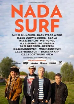 Bild zum Event 'verlegt / NADA SURF'