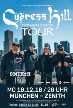 Bild zum Event 'CYPRESS HILL'