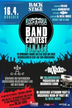 Bild zum Event 'ROCKAVARIA BANDCONTEST FINALE'