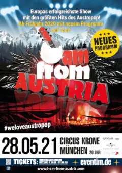 Bild zum Event 'verlegt / I AM FROM AUSTRIA'