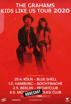 Bild zum Event 'abgesagt / THE GRAHAMS'
