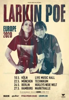 Bild zum Event 'verlegt / LARKIN POE'