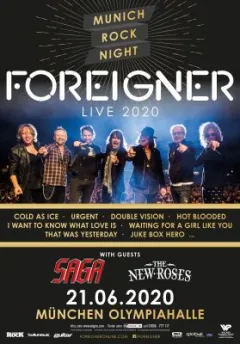 Bild zum Event 'verlegt / FOREIGNER'