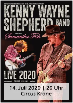 Bild zum Event 'verlegt / KENNY WAYNE SHEPHERD'