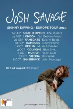 Bild zum Event 'JOSH SAVAGE'