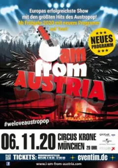 Bild zum Event 'verlegt / I AM FROM AUSTRIA'