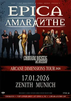 Bild zum Event 'EPICA & AMARANTHE'