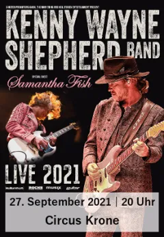 Bild zum Event 'verlegt / KENNY WAYNE SHEPHERD'