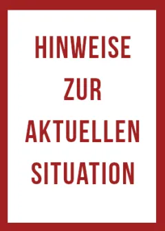 Bild zum Event 'Hinweise'