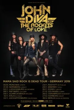 Bild zum Event 'JOHN DIVA & THE ROCKETS OF LOVE'