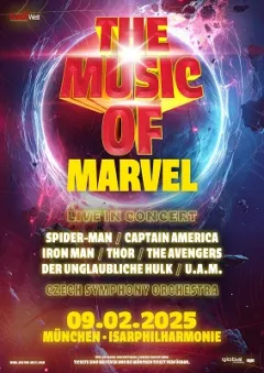 Bild zum Event 'THE MUSIC OF MARVEL'