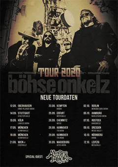 Bild zum Event 'verlegt / BÖHSE ONKELZ'