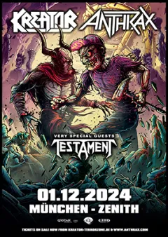 Bild zum Event 'KREATOR x ANTHRAX'