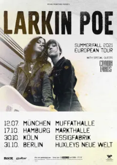 Bild zum Event 'verlegt / LARKIN POE'