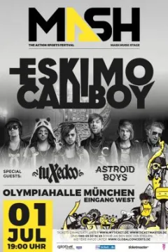 Bild zum Event 'ESKIMO CALLBOY + tuXedoo + Astroid Boys'