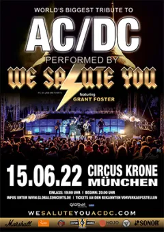 Bild zum Event 'WE SALUTE YOU'